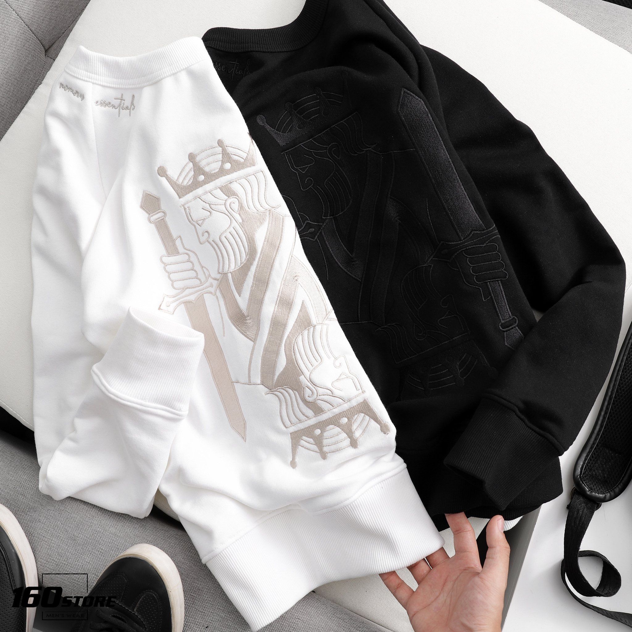 Áo nỉ (sweatshirt) NOMOUS ESSENTIALS embroidery