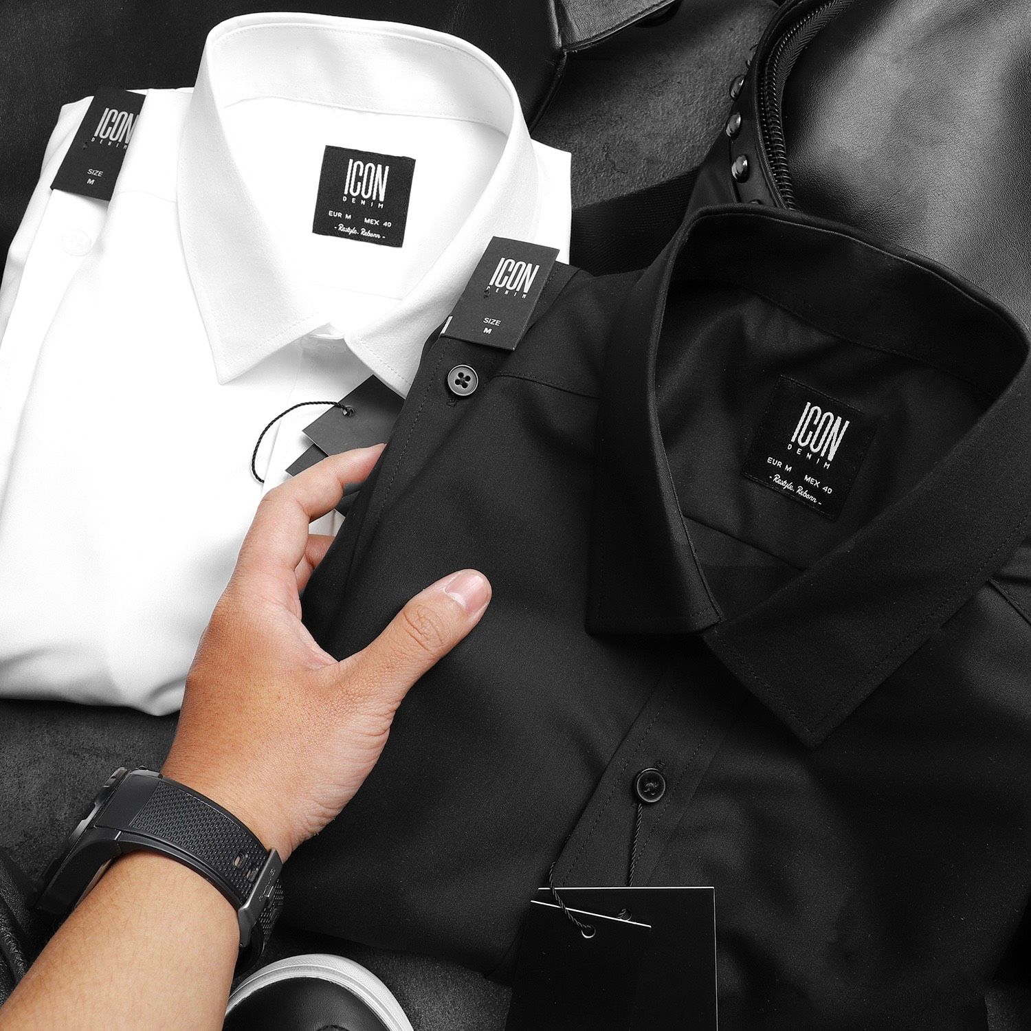 Áo sơmi ICON DENIM v4