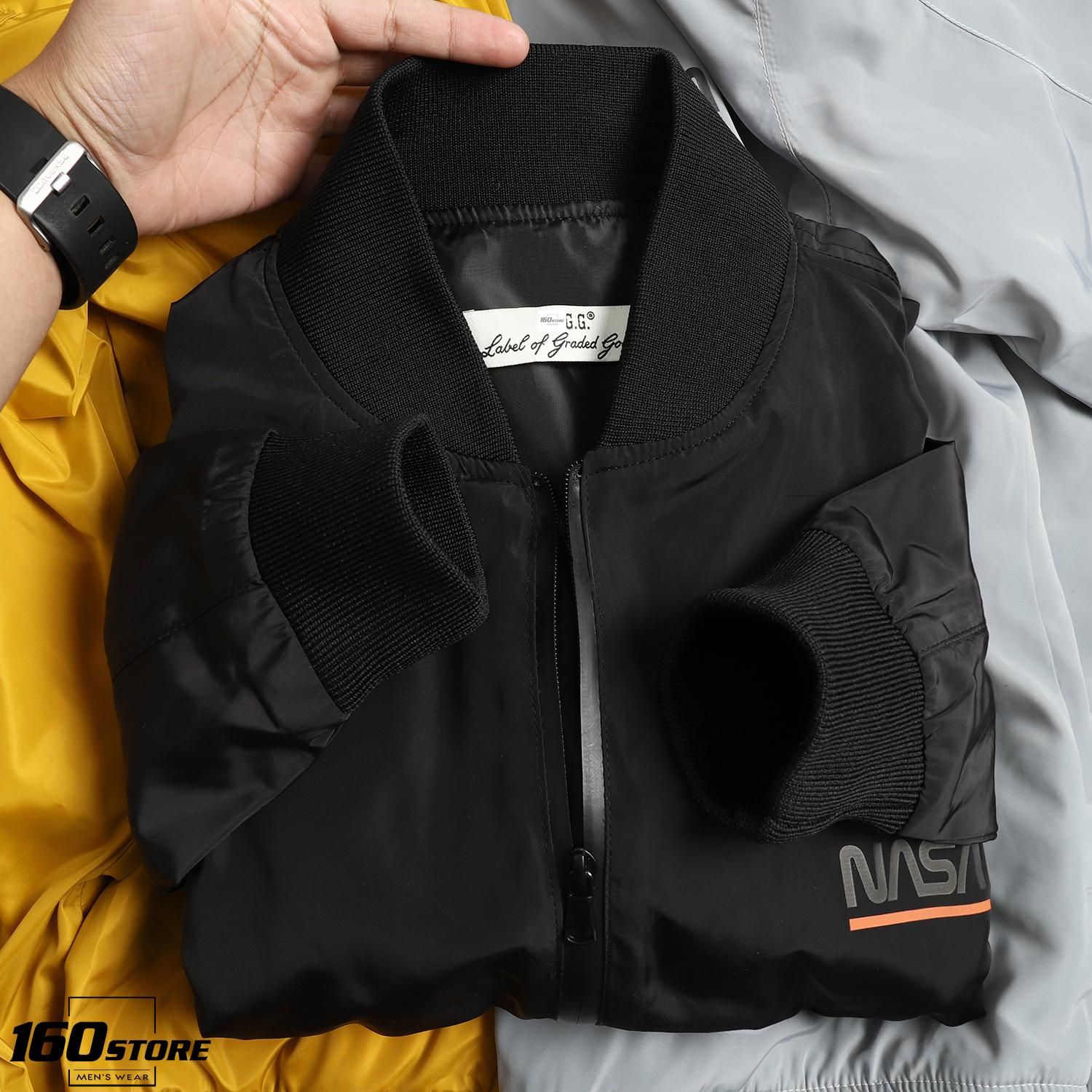 Áo khoác bomber H.M x NSA