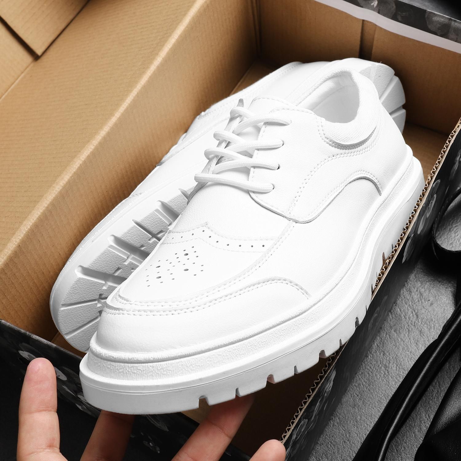 Giày ICON DENIM white