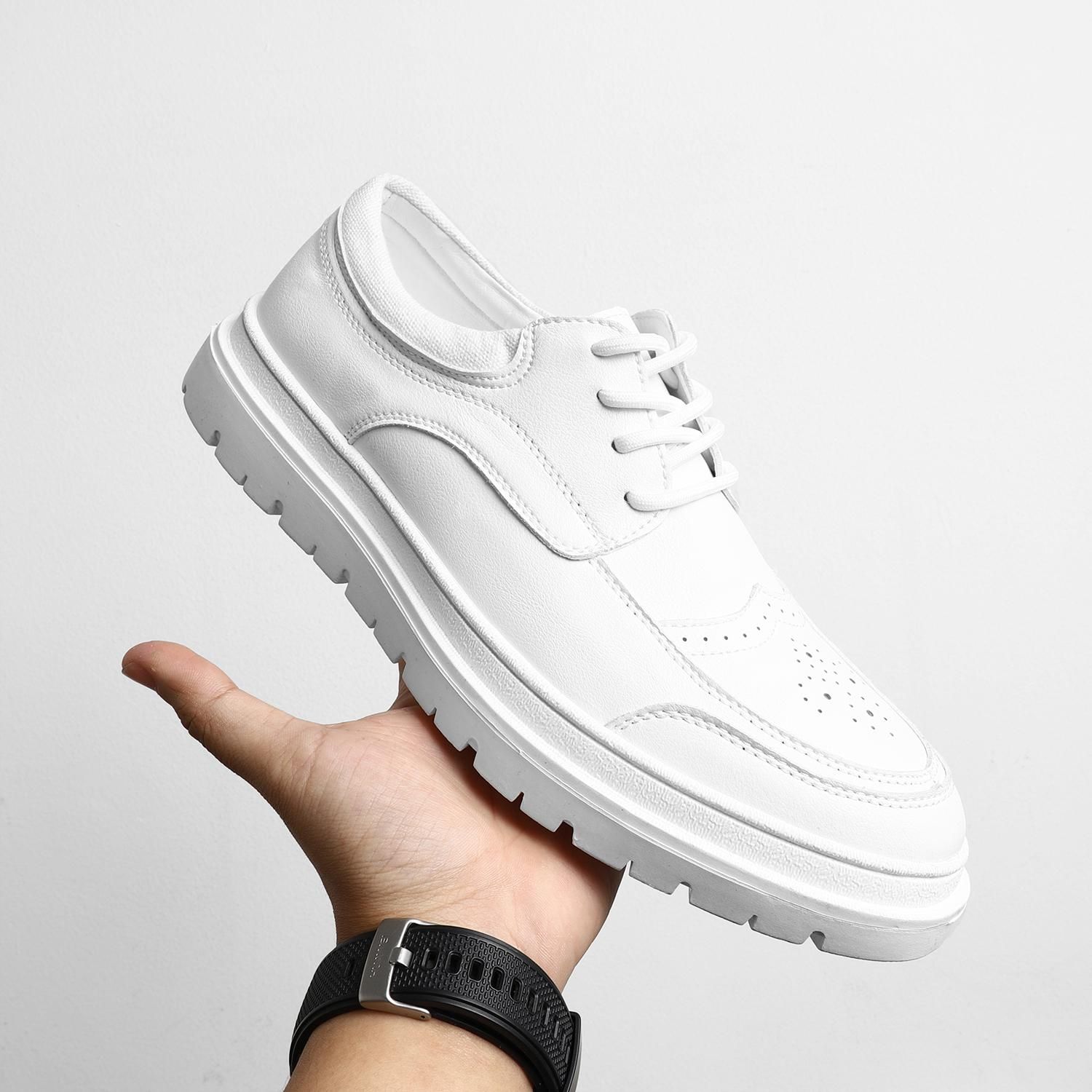 Giày ICON DENIM white