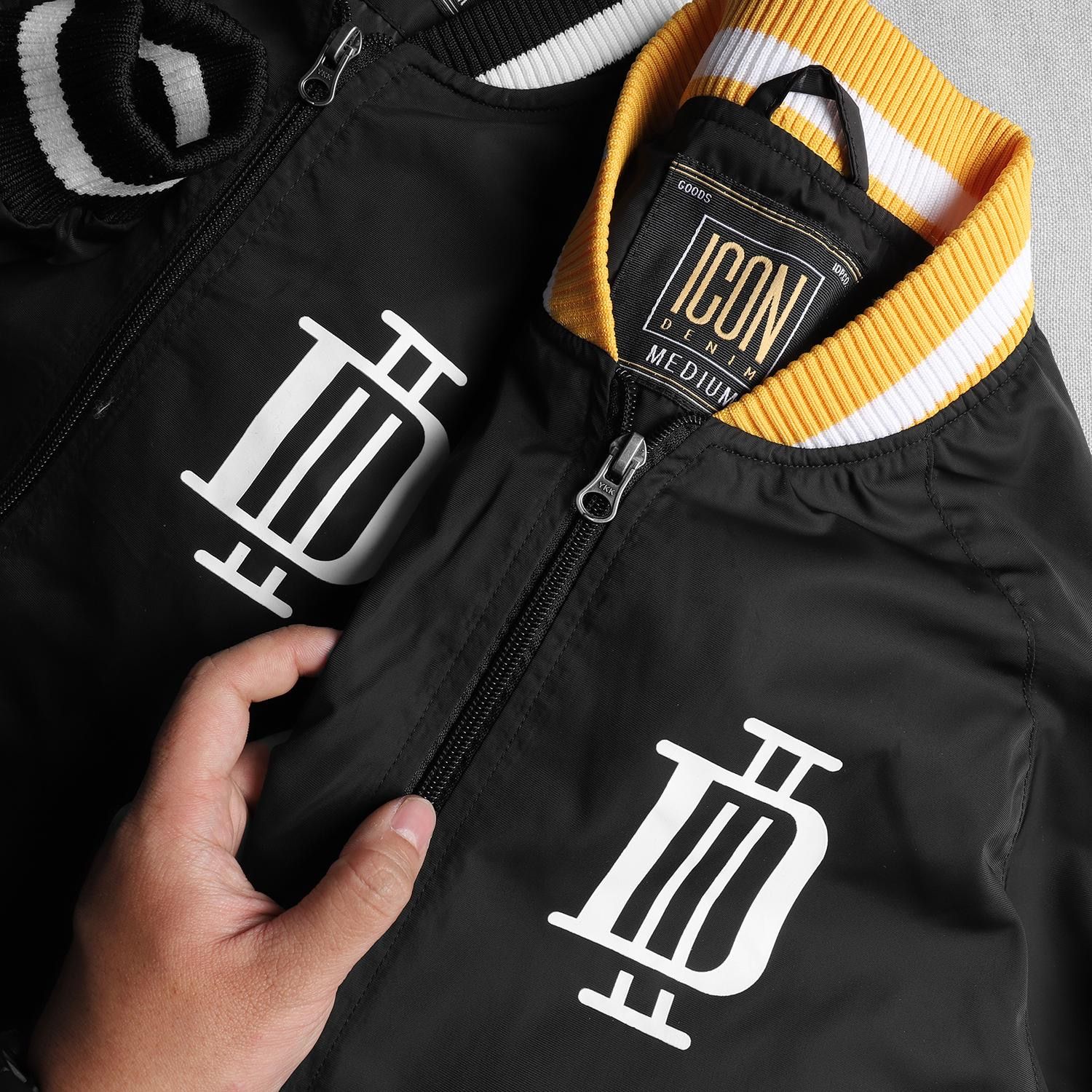 Áo khoác ICON DENIM bomber ss20