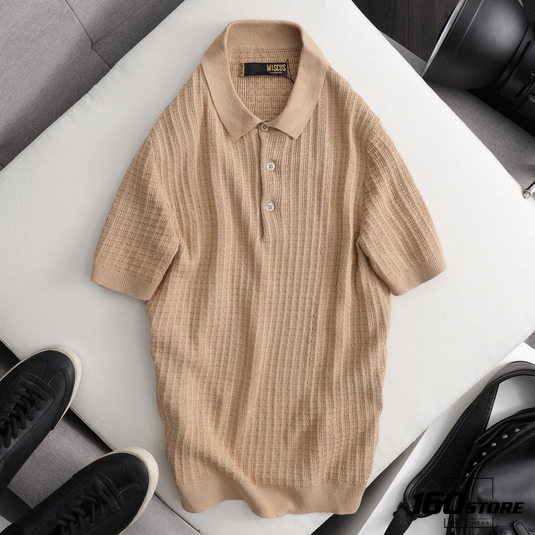 Áo Polo Len MASCUS Knit