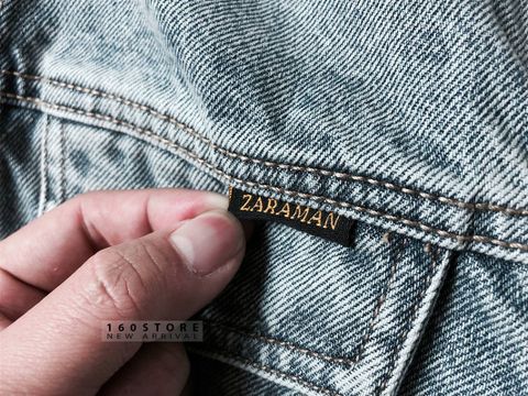 ZRA MAN Faux Shearling and Denim Jacket