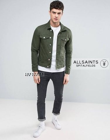 Denim Coloured Jacket A.Saints