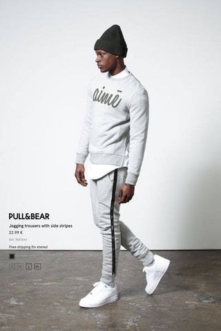 P.B Jogger with side stripes