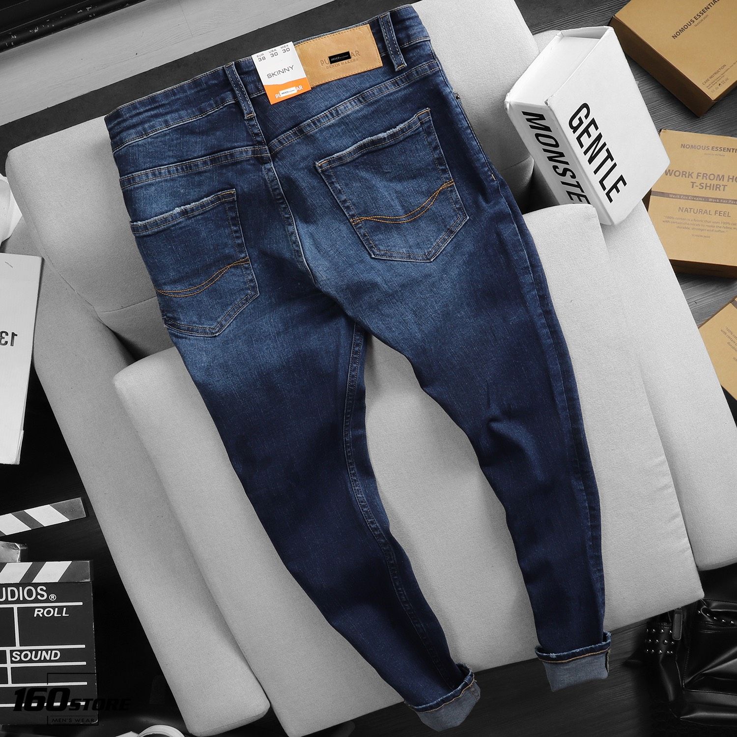 Quần Jean P.B Dark Blue Skinny