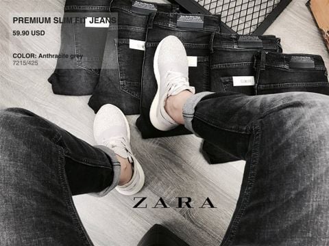 ZRA Jeans Wash Anthracite Grey