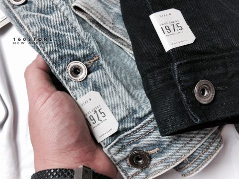 ZRA MAN Faux Shearling and Denim Jacket