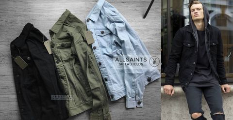 Denim Coloured Jacket A.Saints