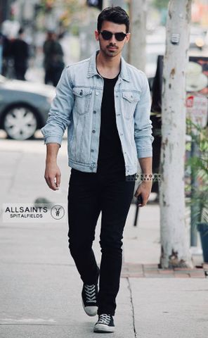 Denim Coloured Jacket A.Saints