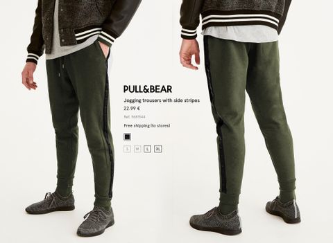 P.B Jogger with side stripes