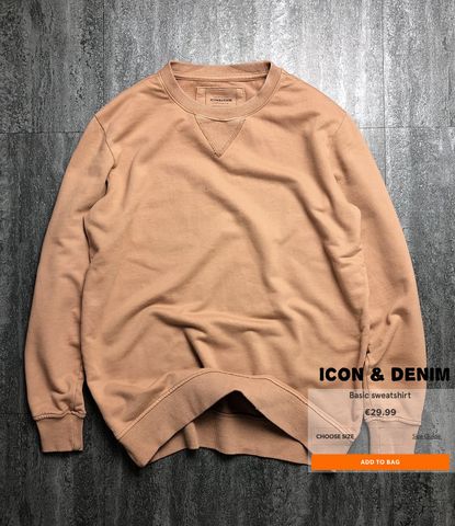 Sweatshirt Icon & Denim