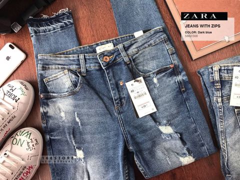ZRA Jeans With Zips