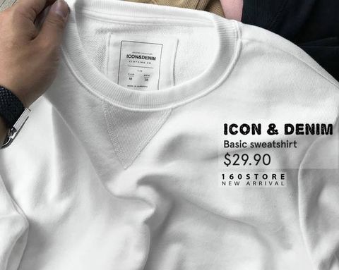 Sweatshirt Icon & Denim