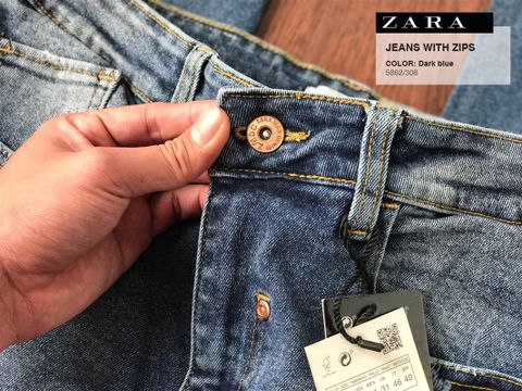 ZRA Jeans With Zips