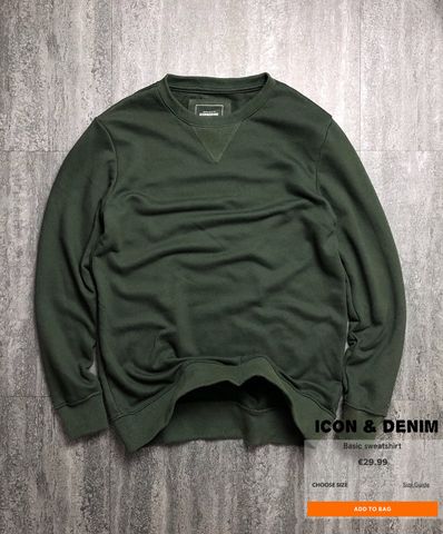Sweatshirt Icon & Denim