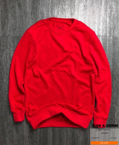 Sweatshirt Icon & Denim