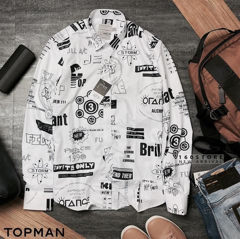 T0PMAN Floral Shirts
