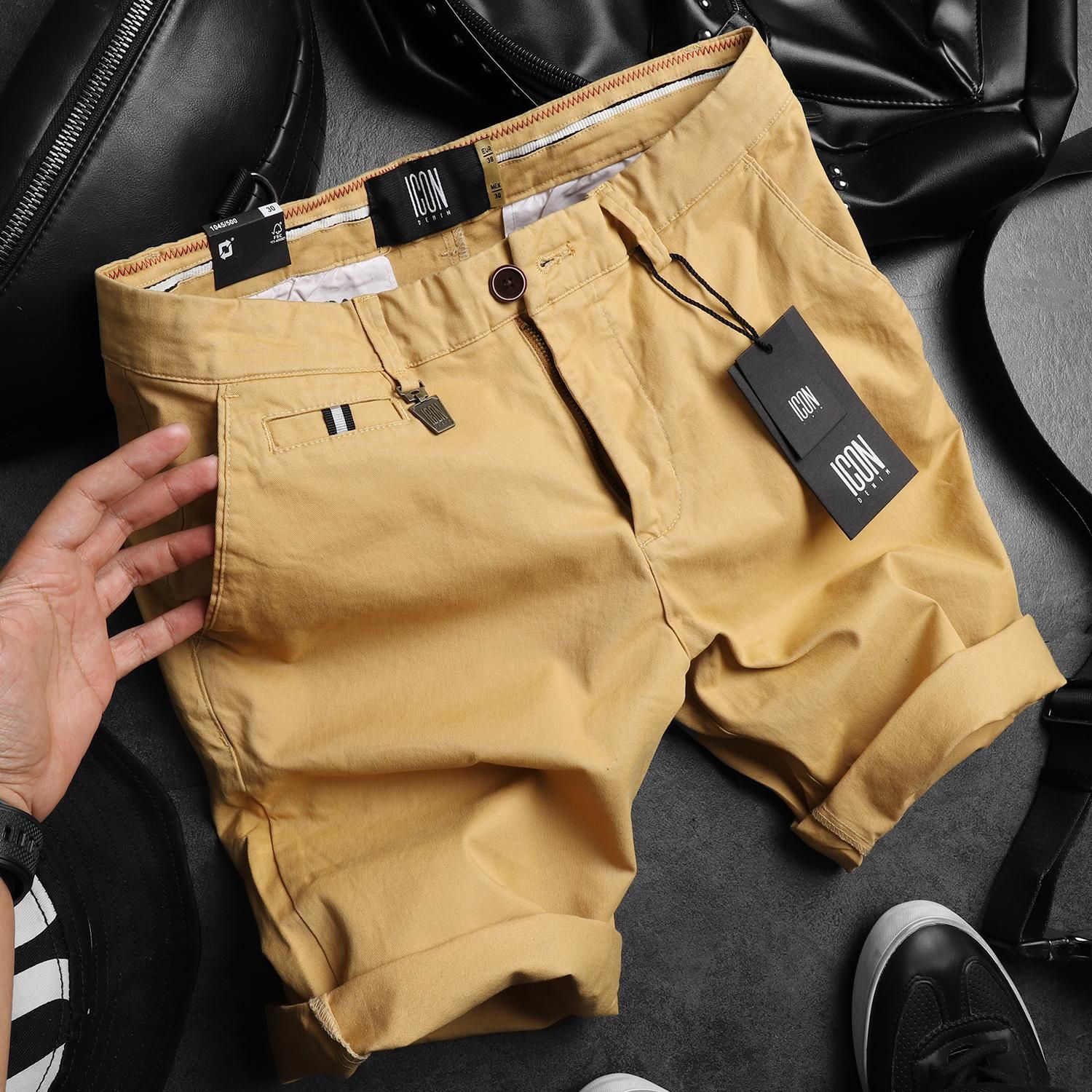 Quần short kaki ICON DENIM fw19