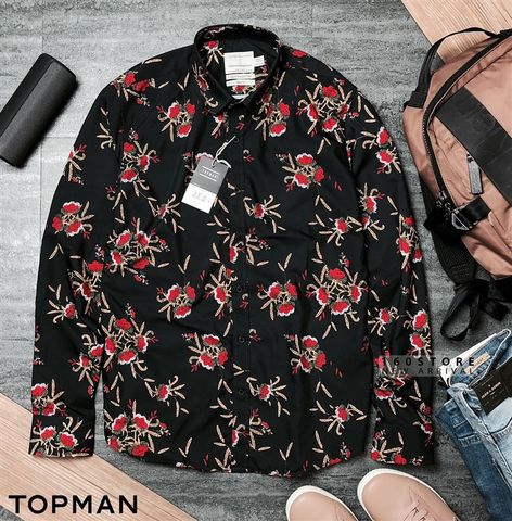 T0PMAN Floral Shirts