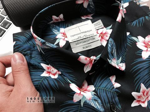 T0PMAN Floral Shirts
