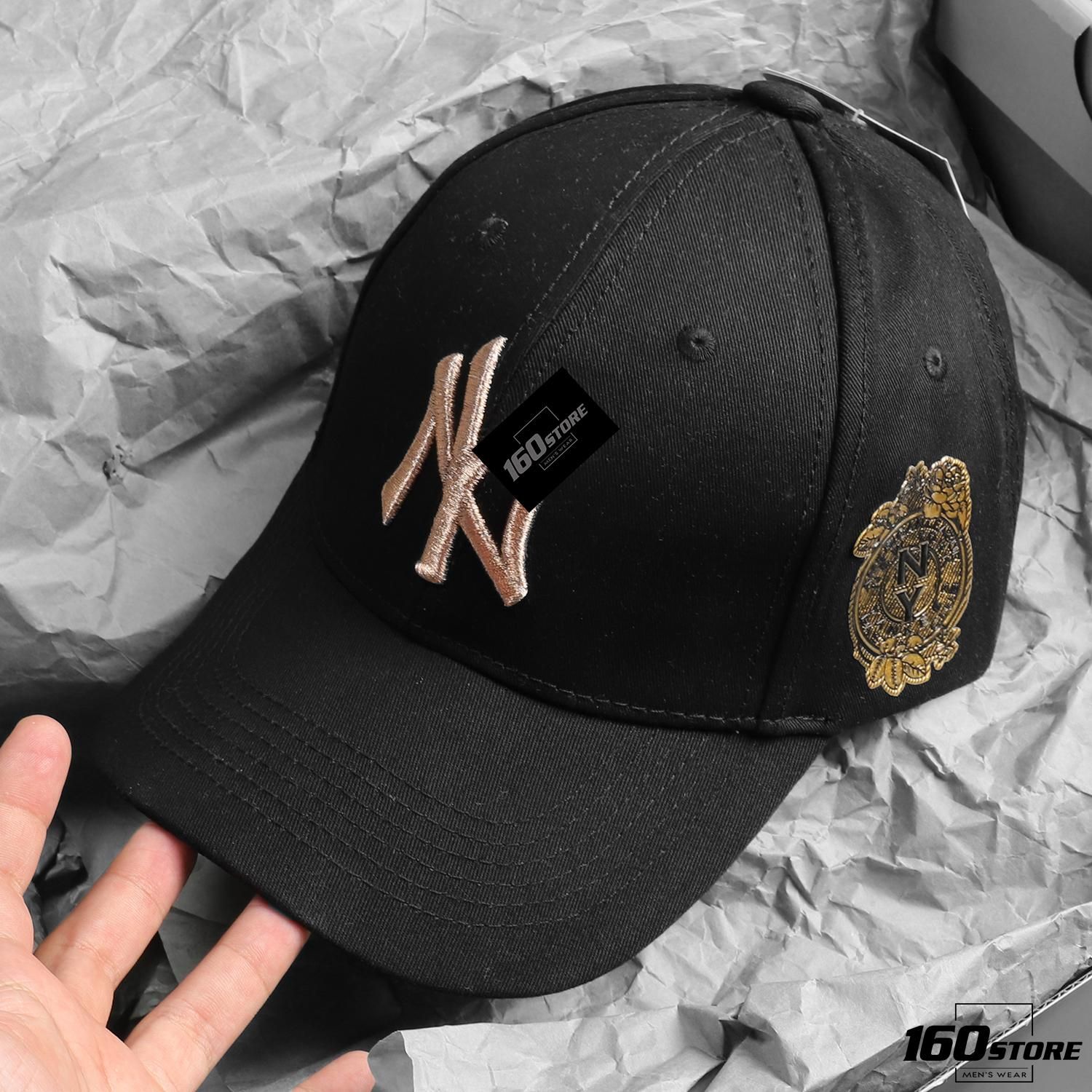 Nón M.L.B N.Y (logo thêu)