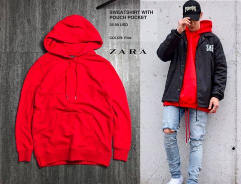 ZRA Pouch Pocket Hoodies