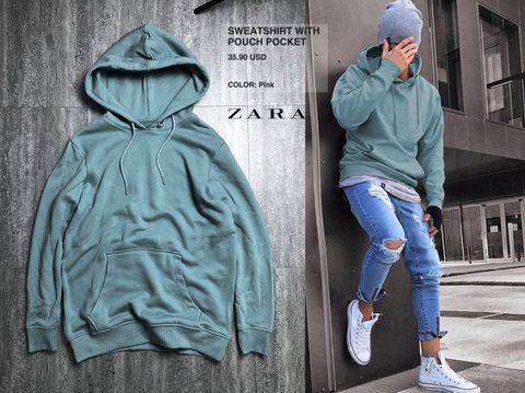 ZRA Pouch Pocket Hoodies