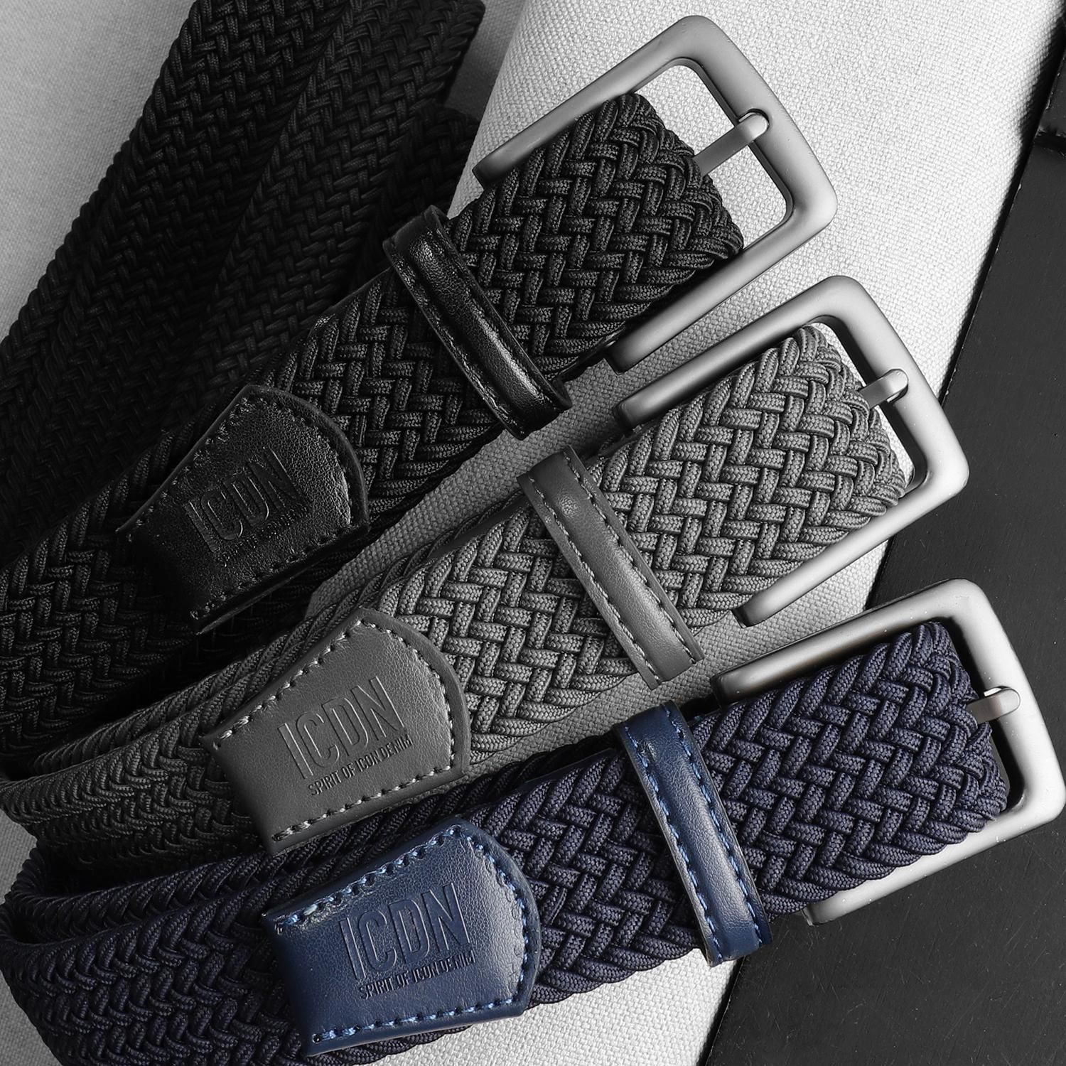 Thắt lưng ICON DENIM Braided Webbing