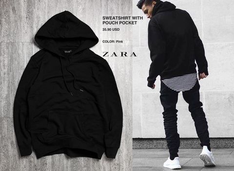 ZRA Pouch Pocket Hoodies