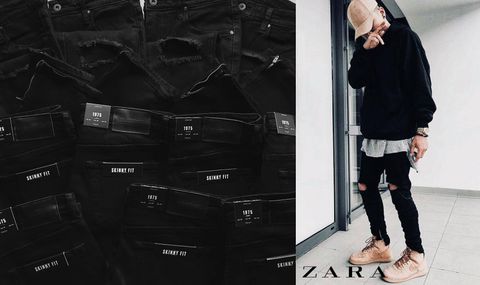 ZRA Black Jeans