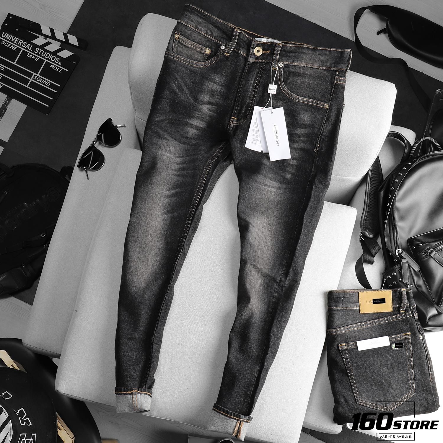 QUẦN JEAN L.C BLACK SLIM FIT