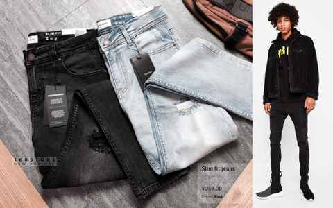 BSK Blue Wash Jeans 2018