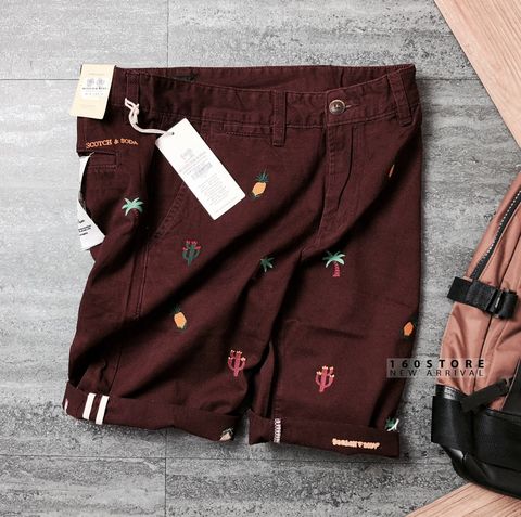 S.SODA Embroidered Shorts