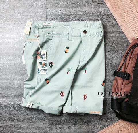 S.SODA Embroidered Shorts