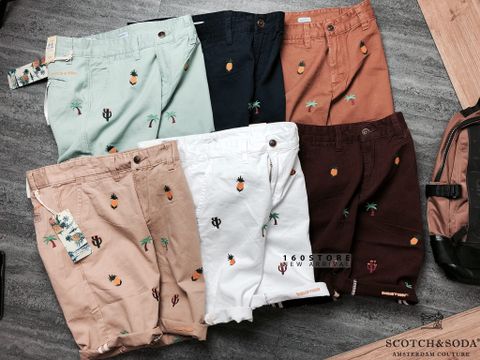 S.SODA Embroidered Shorts