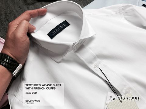 ZRA Textured Weave Shirts