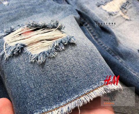 H.M Shorts With Rips