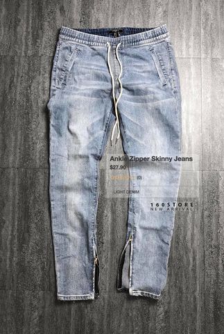 F.21 Ankle Zipper Skinny Jeans
