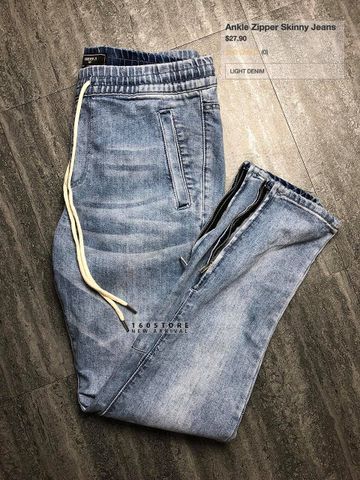 F.21 Ankle Zipper Skinny Jeans