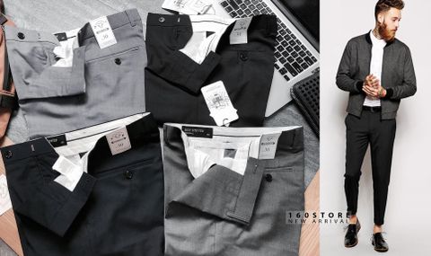 BEN.STEVEN Cropped Trousers