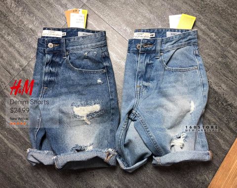H.M Shorts With Rips
