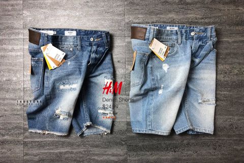 H.M Shorts With Rips