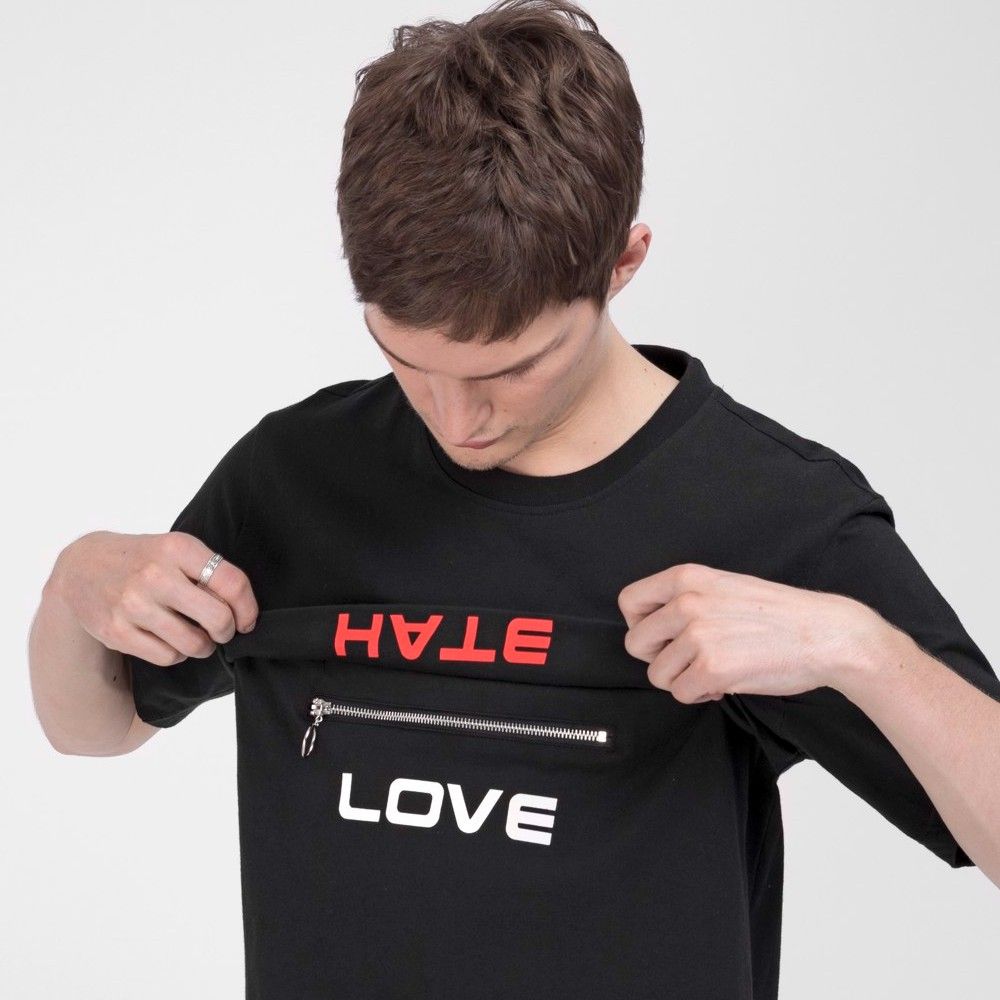 Áo Thun Love & Hate In Pocket