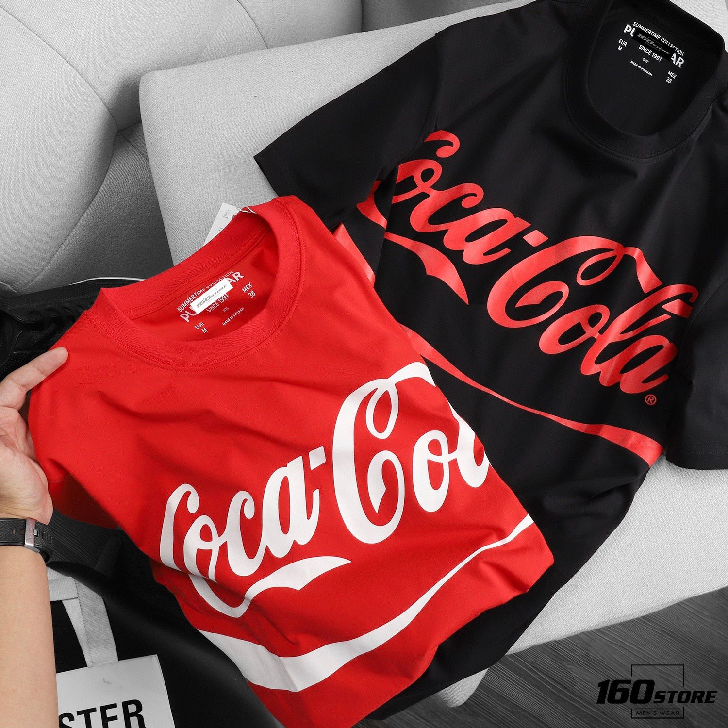 Áo thun P.B Coca-Cola