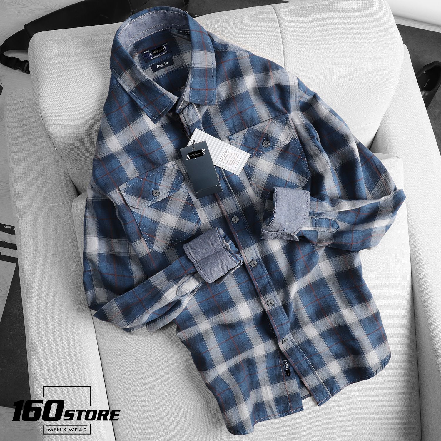 Áo sơmi A.J flannel