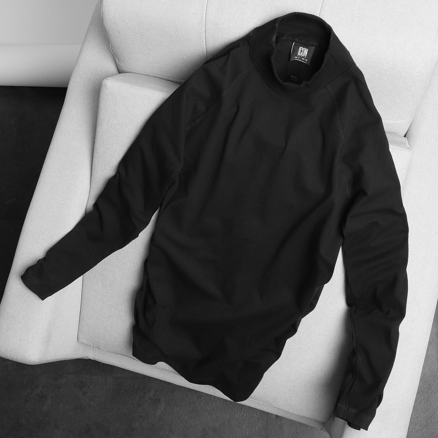 Áo thun ICON DENIM turtle neck (TD)