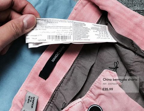 MNG Chino Bermuda Shorts
