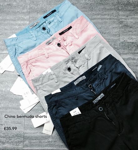 MNG Chino Bermuda Shorts